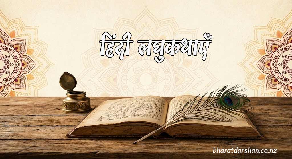 हिंदी लघुकथाएँ - क्लासिक लघु कहानियाँ संग्रह, खुली किताब और मोरपंख की कलम