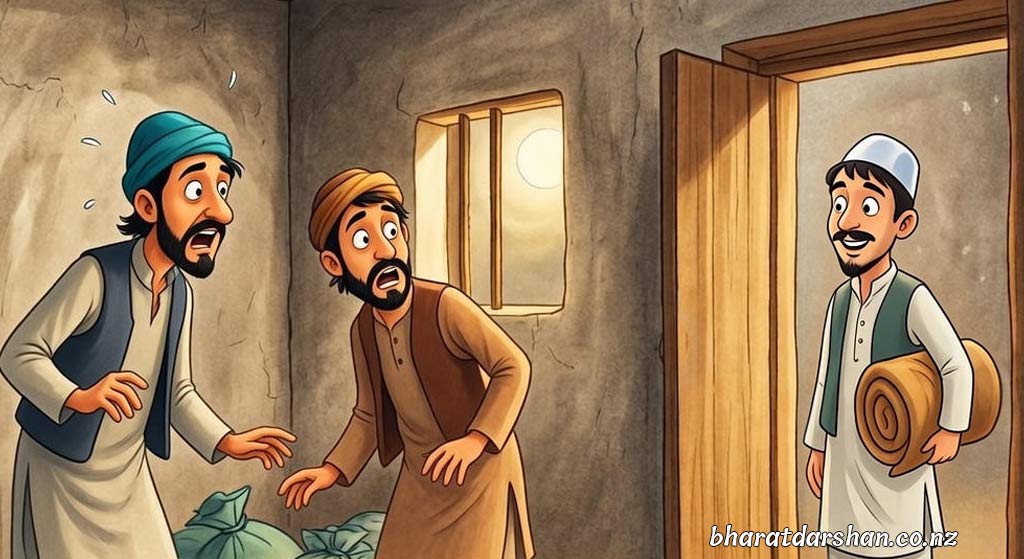 शेख चिल्ली और चोर शेख चिल्ली और चोर