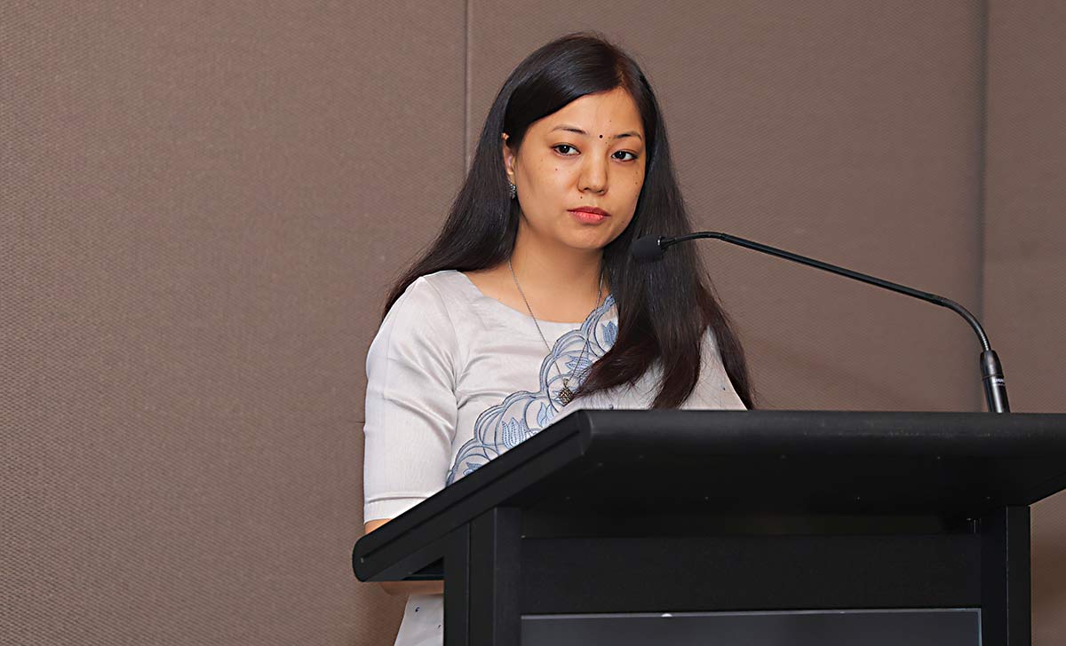 भारतीय उप-उच्चायुक्त इरीना ठाकुर ने धन्यवाद प्रस्ताव रखा भारतीय उप-उच्चायुक्त इरीना ठाकुर ने धन्यवाद प्रस्ताव रखा