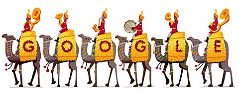 Indian Republic Day 2016 - Google Doodle 