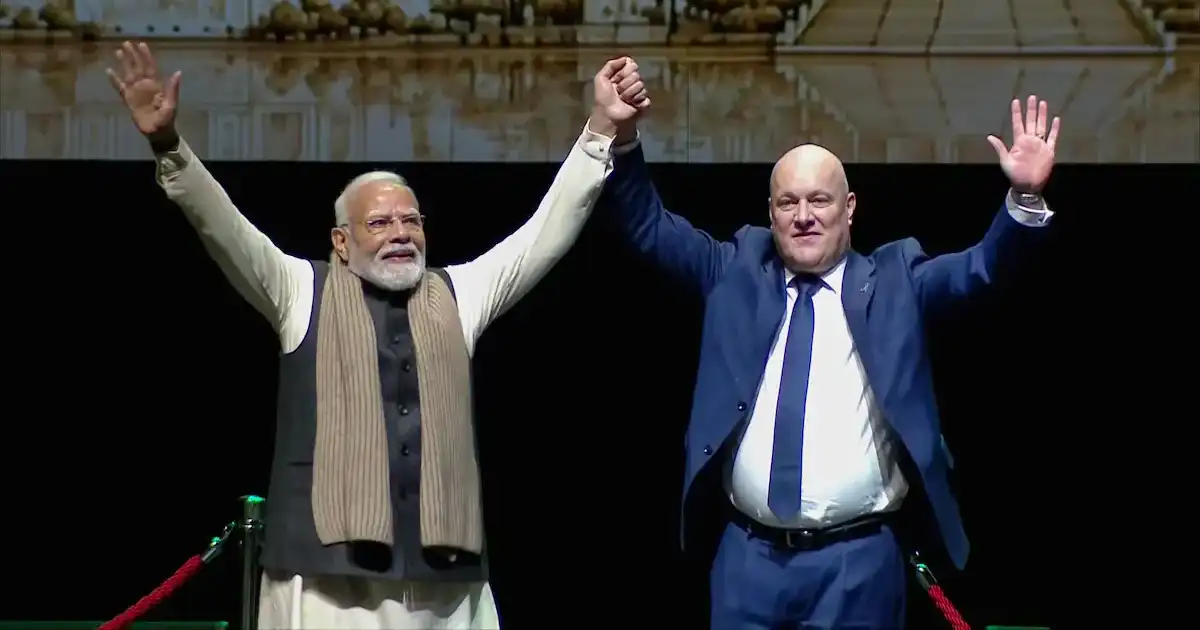 PM Modi attends Indian community event in Auckland