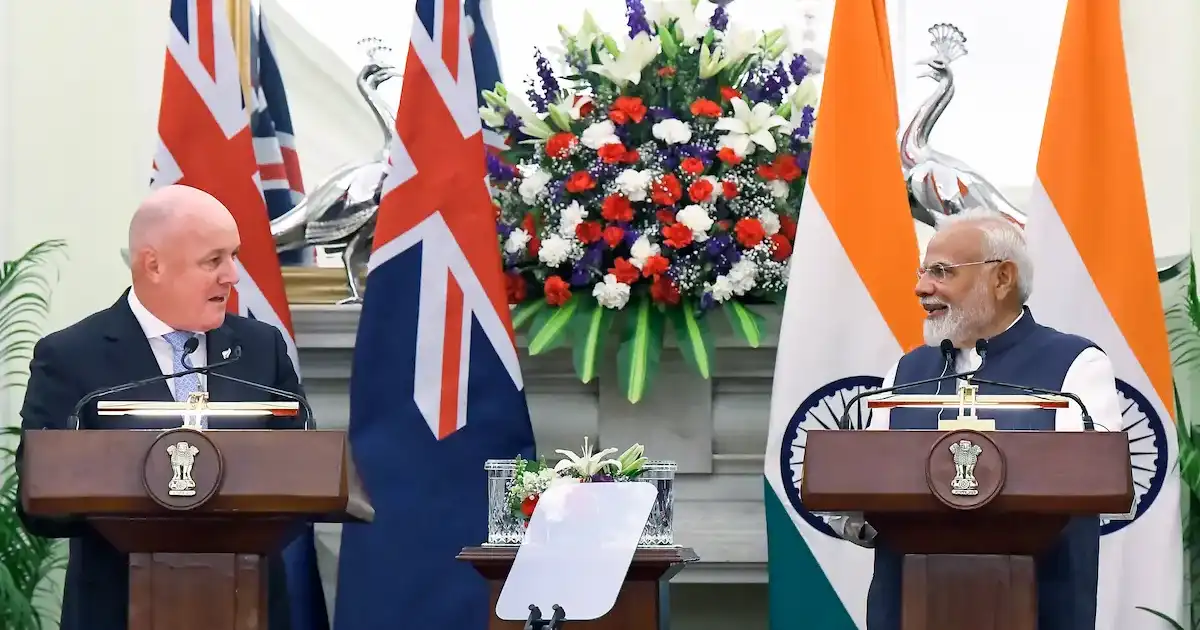 Indian PM Modi to visit New Zealand. NZ PM and Indian PM