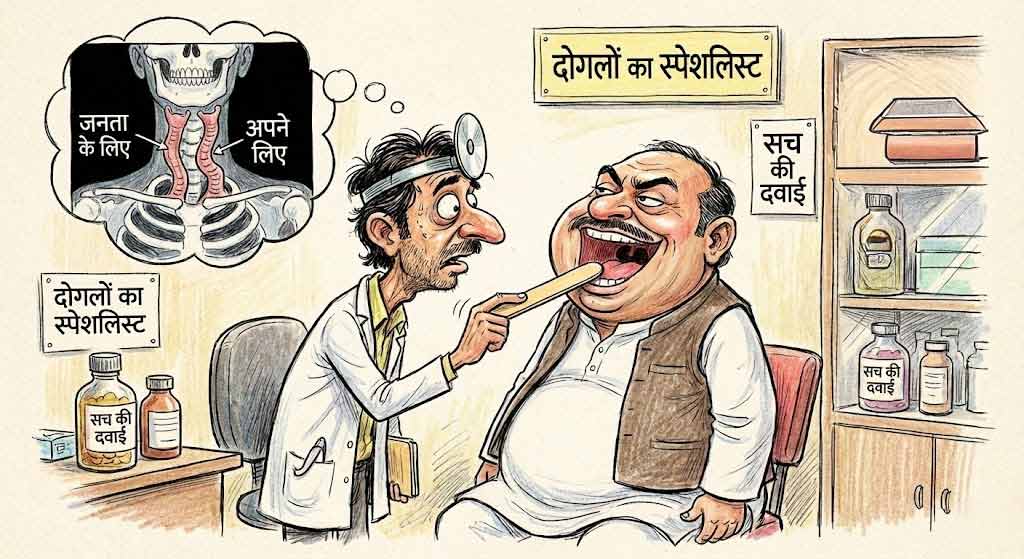 दोगलों का इलाज - व्यंग्य