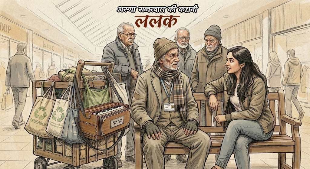 Lalak-Hindi story by Aruna Sabharwal