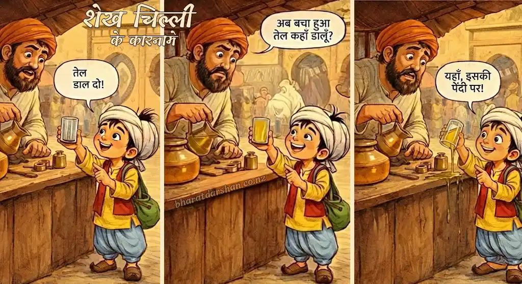 शेख चिल्ली शेख चिल्ली के किस्से