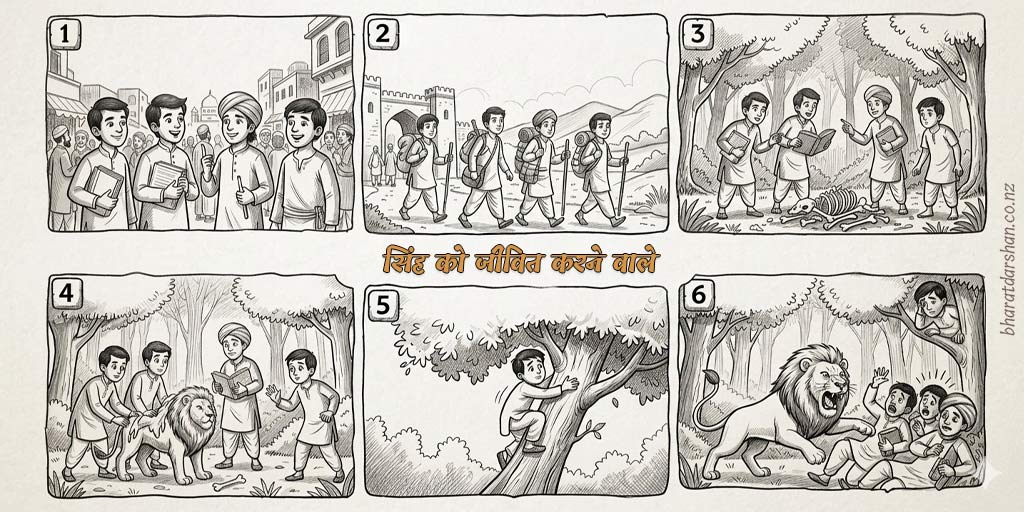 सिंह को जीवित करने वाले 